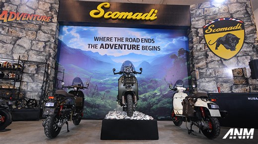 IMOS 2025 : Scomadi Perkenalkan Technica 200i Adventure dengan Dual Shock!