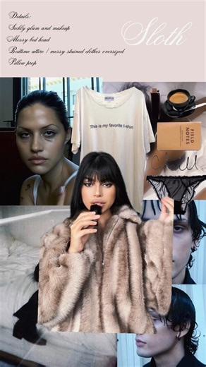 Tumblr Girl. on Instagram: "Halloween Pinterest-worthy costume ideas for fashion girlies created by yours truly 🤍🐇🍨🔪 #halloweencostumeideas #pinterestgirls #fashiongirlies #spookyszn #7deadlysins"