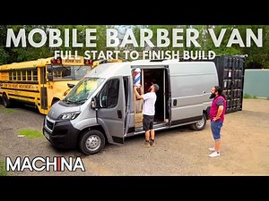 Mobile Barber Complete Van Build | Van Life Build | Full Metal Junkies | S1E03