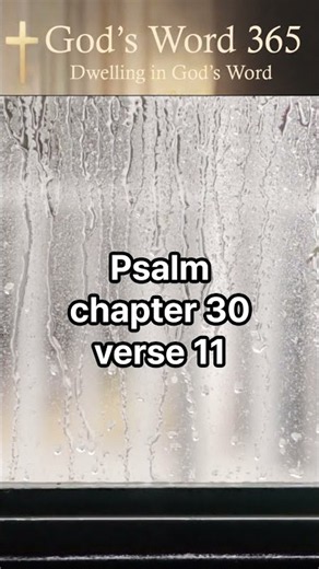 Psalm 30:11 | You Turned My Wailing Into Dancing #bible #bibleverse #joy #godsrestoration #wailing