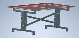 Table industrielle Meuble industriel Vintage. Plan de fabrication table avec piétement en métal original à faire soi-même DIY - Etsy France