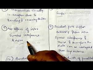 Difference between serial and parallel data transmission-lecture85/coa