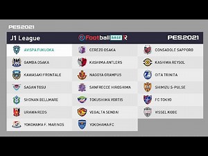 PES 2021 - J1 League Japan Real Faces