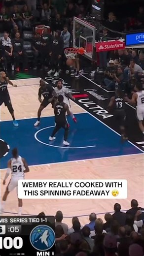 This was 🔥 #NBA #NBAPlayoffs #basketball #VictorWembanyama #Spurs