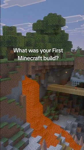 What was your First Minecraft build?#Minecraft #minecraftbuilds