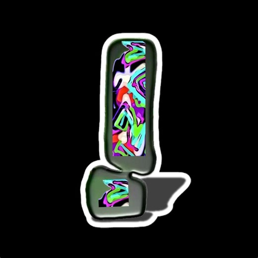 Graffiti Style Exclamation Point Indoor Outdoor Durable Bubble-free Vinyl Sticker (M,L,XL) - Etsy