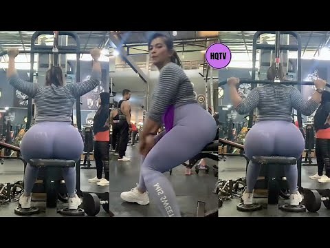 BOKONG SEMOK TANTE GYM BIKIN TEGANG - HIJAB QUEEN TV HQTV016 | BEAUTIFUL HOST 2022