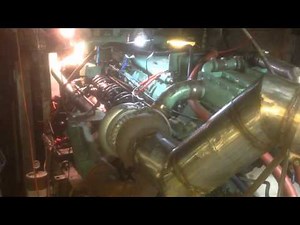 Detroit Diesel 8V71 Turbo Marine Engine: