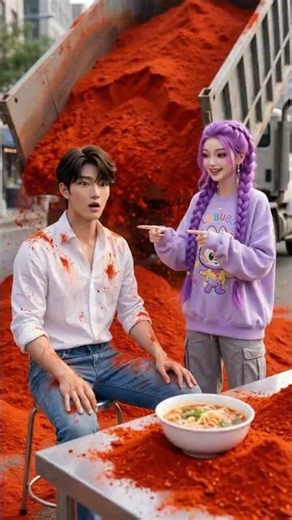 The Spiciest Chili Challenge Gone Wrong! 🌶️🔥 #comedy #kpop