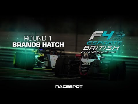 LIVE: British F4 Esports Championship Round 1 - Brands Hatch Indy