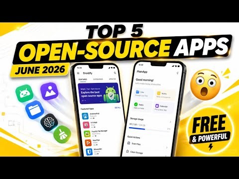 Top 5 Open-Source Android Apps from F-Droid & GitHub You Should Try in 2026