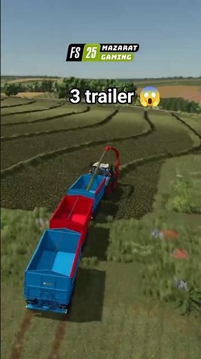 Massive Grass Collection in ONE GO! 🌱🚜 Fast & Satisfying #FS25