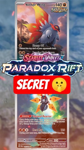 Pokémon Cards that CONNECT: Slither Wing & Iron Moth from Paradox Rift #pokemon #pokemoncards