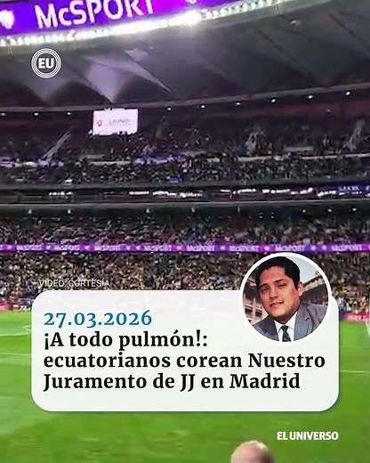 Ecuadorians chanted 'Our Oath' during halftime of Morocco vs Ecuador