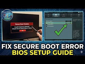Fix Secure Boot Violation: “Invalid Signature Detected” (Easy Solution!)