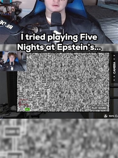 I tried playing Five Nights at Epstein's #willvino #epstein #fnaf | five nights at epistien