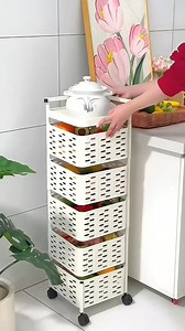 Moveable Kitchen Rack #KitchenHack #kitchen #viralpost #gadgets | Tech Mart