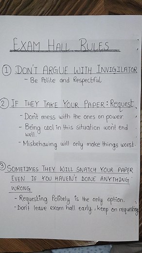 Essential Rules for SEE Exam Success