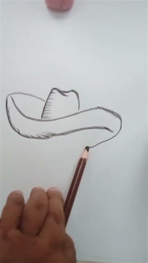 How to Draw a Mexican Sombrero - #shosrts #trendingshorts #artistdrawing #shosrts #shosrts