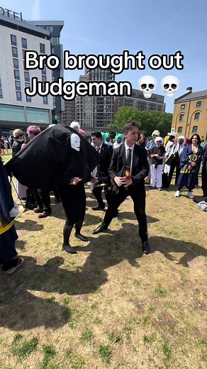 Brodie brought out judgeman #comicon #higuruma #larp #jjk @sudenvvs @misslozarinos