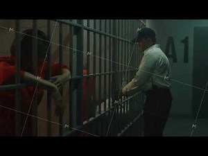 Prison officer locks female prisoner in prison cell, puts off handcuffs