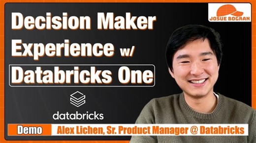 Dashboards for KPIs, Genie for “Why”: Databricks One   AI/BI Demo | Josue “Josh” Bogran