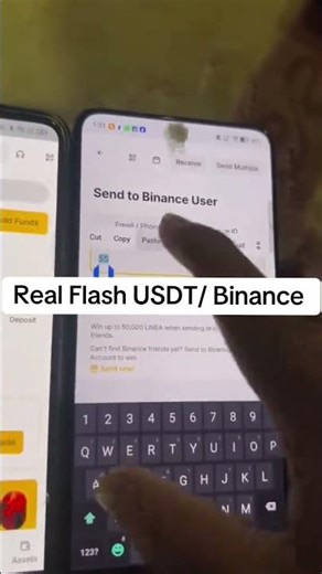 Flash BTC | Flash USDT available in Binance | Pakistan | India | Flash Softwares #usdtflash