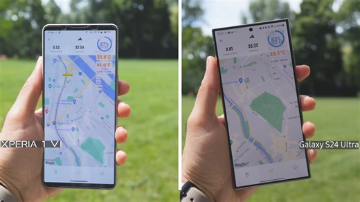 索尼Xperia 1 VI vs 三星S24U，电池、相机、性能对决