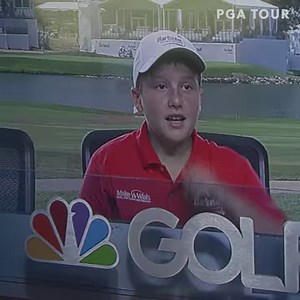 With his lymphoma in remission, it was Rylan's world Saturday at the Barbasol Championship. Everyone else was just living in it. ❤️ | PGA TOUR