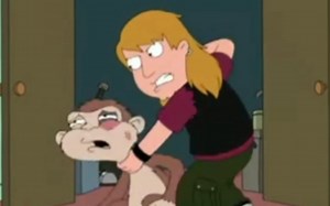 Brain的儿子Dylan暴打evil monkey