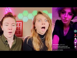 Reacting to NotEasyBeinWheezy Thirst Traps! - Hailee And Kendra