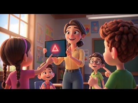 Tap the Red Triangle Right Now | Fun Shape Learning Song for Kids