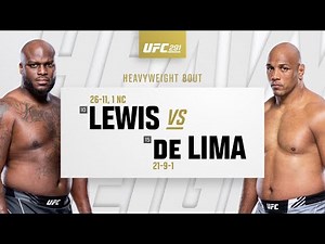 UFC 291: Derrick Lewis vs Marcos Rogerio Highlights