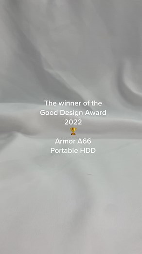 We won the Good Design Award 2022 for the shockproof Armor A66 portable hard drive. We’re proud that it’s not the only SP product this year to win this award, follow to see what other products have won 🏆 #gooddesignaward2022 #gooddesignmatters #thewinner #number1 #hdd #siliconpower #armor