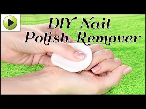 DIY Nail Polish Remover