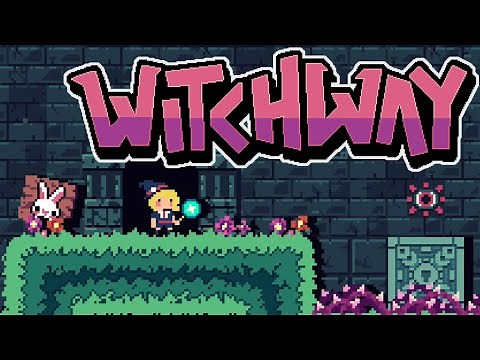WitchWay - A cute puzzle platformer about moving blocks