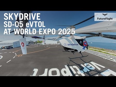 In Japan, World Expo Visitors Get Their First Glimpse of the SkyDrive eVTOL Aircraft – FutureFlight