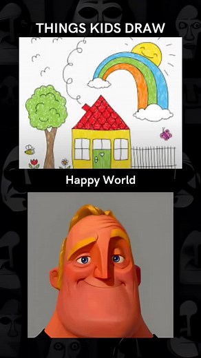 Exploring Creepy Drawings by Kids: Mr. Incredible, Iceberg, and More!