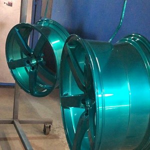 39 reactions · 17 comments | #candyteal #powdercoated #wheels over #chromepowder #guaranteed to #holdup won’t slip/peel off, even if gouged or chipped #vossen #vossenwheels | Johnsons Powder Coating LLC | Facebook