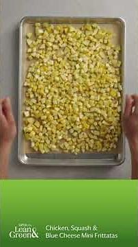 Chicken, Squash & Blue Cheese Mini Frittatas OPTAVIA Lean & Green