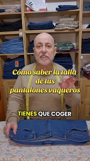 Cómo saber la talla de tus pantalones vaqueros