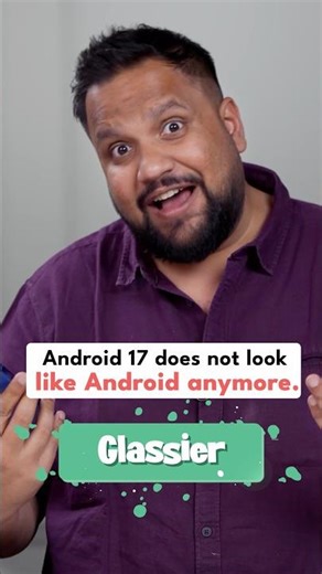 Android 17 is Looking Like iOS 26? #shorts