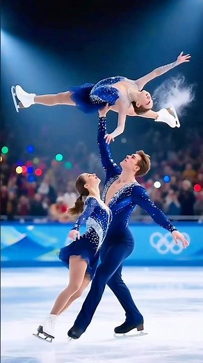 Olympic Ice Dance Lift | Perfect Pair Skating Moment ❄️⛸️
