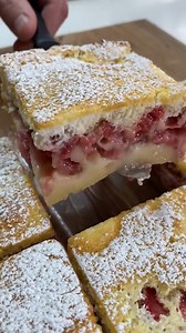 337K views · 1.7K reactions | One cake batter ✨magically✨ bakes into three layers! Get the recipe for Berry Layer Magic Cake: https://foodtv.com/41gs5a5 Follow @foodnetwork on TikTok for more: https://foodtv.com/tiktok | Food Network | Facebook