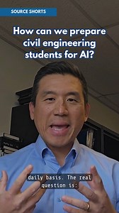 How can we prepare civil engineering students for AI? Manhattan University professor Juneseok Lee discusses artificial intelligence's impact on civil engineering undergraduate curriculum: https://go.asce.org/3NmDhQ2. | American Society of Civil Engineers
