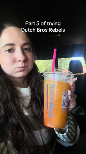 Part 5 of trying Dutch Bros Rebels: today we tried a blended orangsicle rebel!🍊🧡 #dutchbros #dutchbrosrebels #rebel #drinkorder #drinkideas