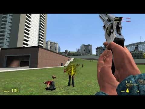 It's an invasion of zombie headcrab monsters! Help me exterminate them in Garry's Mod!!!