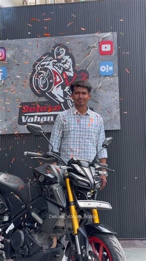 Happy Customer - Yamaha MT 15 Ver 2.0 Delivery #nashik #maharashtra #deluxevahanbazar