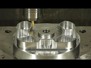 CNC Milling with NIKKEN Rotary Table Incredibly Accurate Extremely Perfect