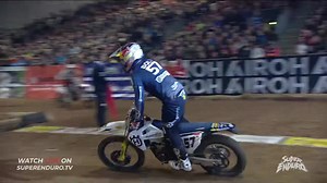 263K views · 7K reactions | The turning point of Race 2 … Billy Bolt Racing got stuck in the rock section while Jonny Walker Off-Road Racer was flying to the win  Drama at every level! #SuperEnduro23 #GoBigorGoHome #GermanGP #Riesa #SachsenArena #24mx 24MX | FIM SuperEnduro World Championship | Facebook
